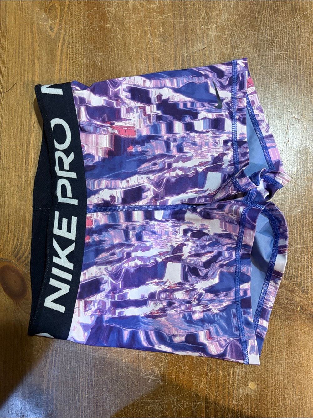 Nike Women's Athletic Shorts Pack - Black, Coral, Pink & Purple - Picture 7 of 7